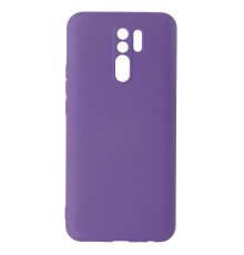Xiaomi Redmi 9 Kılıf Nano içi Kadife Silikon - Mor