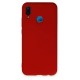 Huawei P20 Lite Kılıf Nano içi Kadife Silikon - Kırmızı