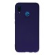 Huawei P20 Lite Kılıf Nano içi Kadife Silikon - Mor