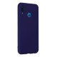 Huawei P20 Lite Kılıf Nano içi Kadife Silikon - Mor