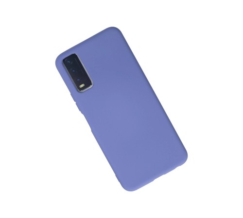 Vivo Y11S Kılıf Nano içi Kadife Silikon - Lila Vivo Y11S Kılıf Nano içi Kadife Silikon - Lila