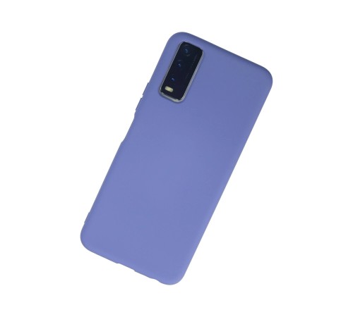 Vivo Y11S Kılıf Nano içi Kadife Silikon - Lila Vivo Y11S Kılıf Nano içi Kadife Silikon - Lila