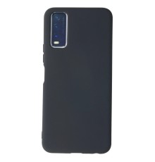 Vivo Y11S Kılıf Nano içi Kadife Silikon - Gri