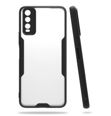 Vivo Y11S Kılıf Platin Silikon - Siyah