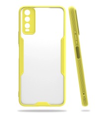 Vivo Y11S Kılıf Platin Silikon - Sarı