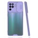 Oppo Reno 5 Lite Kılıf Platin Kamera Koruma Silikon - Lila