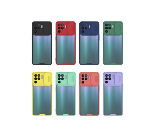 Oppo Reno 5 Lite Kılıf Platin Kamera Koruma Silikon - Lila Oppo Reno 5 Lite Kılıf Platin Kamera Koruma Silikon - Lila