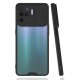 Oppo Reno 5 Lite Kılıf Platin Kamera Koruma Silikon - Siyah