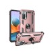 Xiaomi Redmi Note 10 Pro Kılıf Sofya Yüzüklü Silikon Kapak - Rose