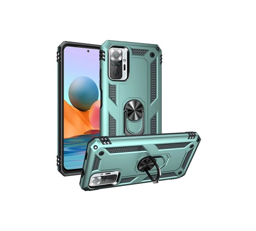 Xiaomi Redmi Note 10 Pro Kılıf Sofya Yüzüklü Silikon Kapak - Yeşil Xiaomi Redmi Note 10 Pro Kılıf Sofya Yüzüklü Silikon Kapak - Yeşil