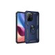 Xiaomi Poco F3 Kılıf Sofya Yüzüklü Silikon Kapak - Lacivert