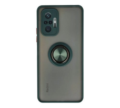 Xiaomi Redmi Note 10 Pro Kılıf Montreal Yüzüklü Silikon Kapak - Yeşil Xiaomi Redmi Note 10 Pro Kılıf Montreal Yüzüklü Silikon Kapak - Yeşil