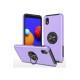 Samsung Galaxy A01 Core Kılıf Elit Yüzüklü Kapak - Mor