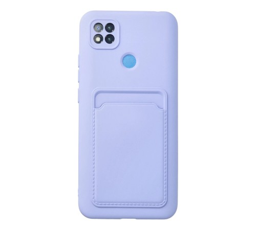 Xiaomi Redmi 9C Kılıf Kelvin Kartvizitli Silikon - Lila Xiaomi Redmi 9C Kılıf Kelvin Kartvizitli Silikon - Lila