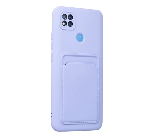 Xiaomi Redmi 9C Kılıf Kelvin Kartvizitli Silikon - Lila Xiaomi Redmi 9C Kılıf Kelvin Kartvizitli Silikon - Lila