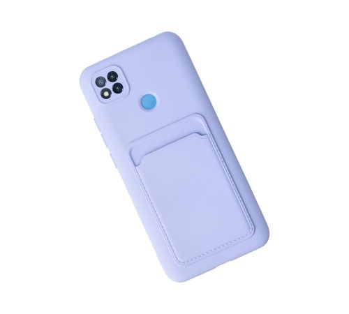 Xiaomi Redmi 9C Kılıf Kelvin Kartvizitli Silikon - Lila Xiaomi Redmi 9C Kılıf Kelvin Kartvizitli Silikon - Lila