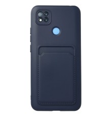 Xiaomi Redmi 9C Kılıf Kelvin Kartvizitli Silikon - Lacivert