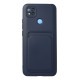 Xiaomi Redmi 9C Kılıf Kelvin Kartvizitli Silikon - Lacivert