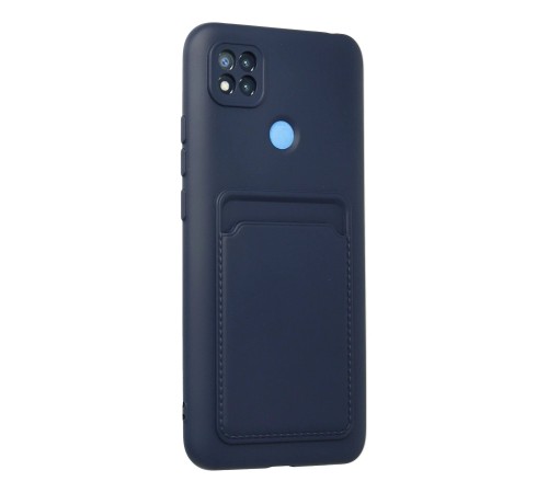 Xiaomi Redmi 9C Kılıf Kelvin Kartvizitli Silikon - Lacivert Xiaomi Redmi 9C Kılıf Kelvin Kartvizitli Silikon - Lacivert