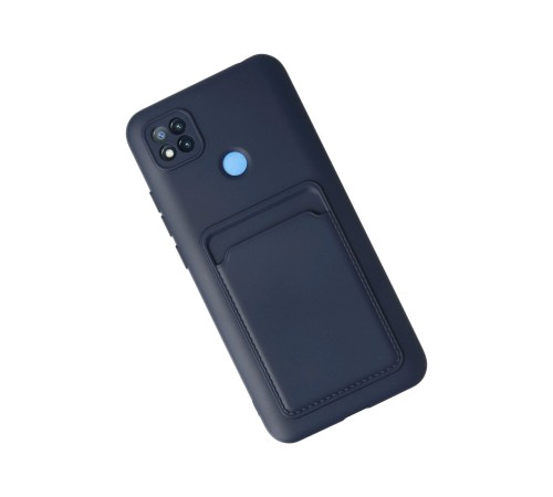 Xiaomi Redmi 9C Kılıf Kelvin Kartvizitli Silikon - Lacivert Xiaomi Redmi 9C Kılıf Kelvin Kartvizitli Silikon - Lacivert