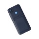 Xiaomi Redmi 9C Kılıf Kelvin Kartvizitli Silikon - Lacivert