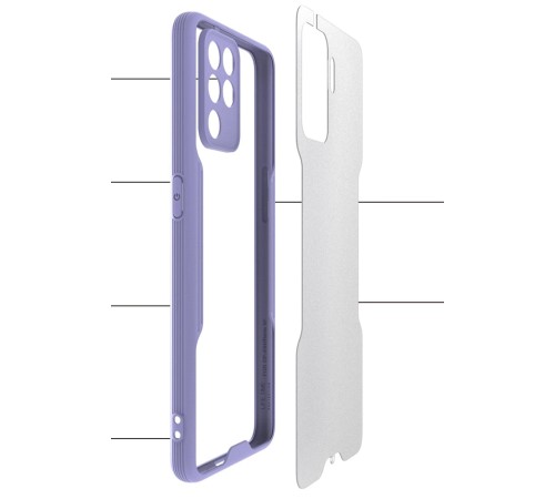 Oppo Reno 5 Lite Kılıf Platin Silikon - Sarı