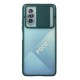 Xiaomi Poco F3 Kılıf Palm Buzlu Kamera Sürgülü Silikon - Yeşil