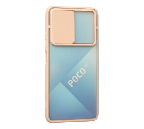 Xiaomi Poco F3 Kılıf Palm Buzlu Kamera Sürgülü Silikon - Pembe Xiaomi Poco F3 Kılıf Palm Buzlu Kamera Sürgülü Silikon - Pembe