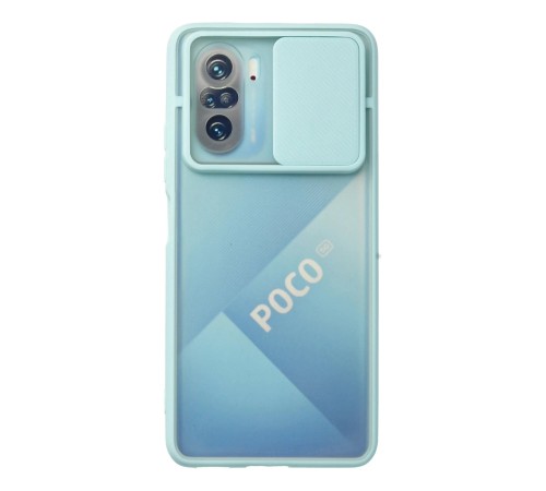 Xiaomi Poco F3 Kılıf Palm Buzlu Kamera Sürgülü Silikon - Turkuaz Xiaomi Poco F3 Kılıf Palm Buzlu Kamera Sürgülü Silikon - Turkuaz