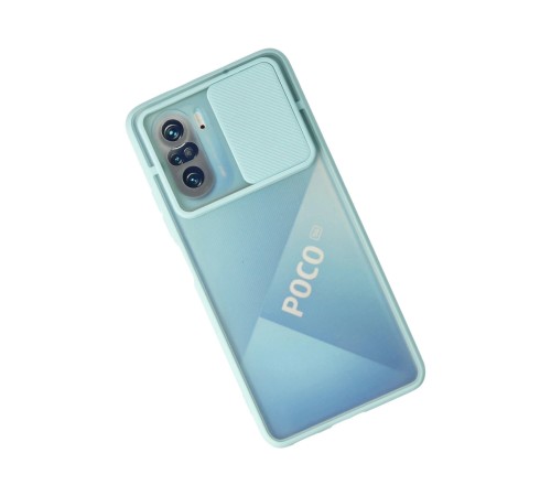 Xiaomi Poco F3 Kılıf Palm Buzlu Kamera Sürgülü Silikon - Turkuaz Xiaomi Poco F3 Kılıf Palm Buzlu Kamera Sürgülü Silikon - Turkuaz