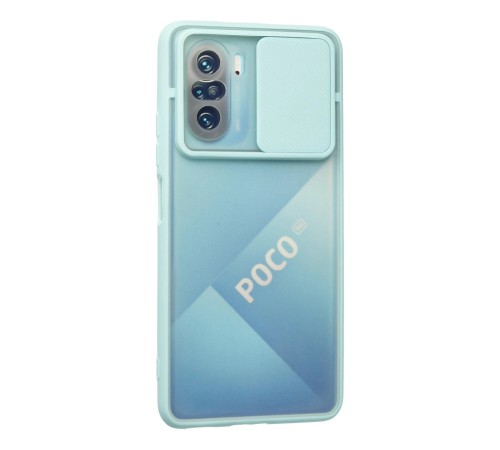 Xiaomi Poco F3 Kılıf Palm Buzlu Kamera Sürgülü Silikon - Turkuaz Xiaomi Poco F3 Kılıf Palm Buzlu Kamera Sürgülü Silikon - Turkuaz