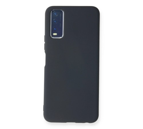 Vivo Y11S Kılıf Nano içi Kadife Silikon - Lacivert Vivo Y11S Kılıf Nano içi Kadife Silikon - Lacivert