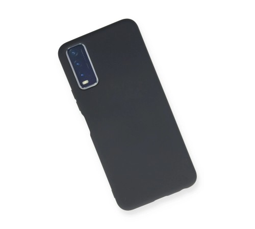 Vivo Y11S Kılıf Nano içi Kadife Silikon - Lacivert Vivo Y11S Kılıf Nano içi Kadife Silikon - Lacivert