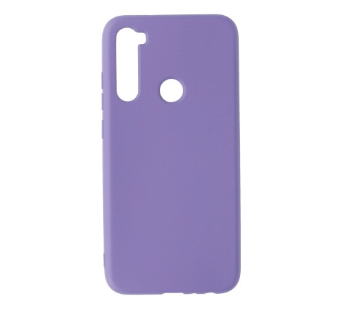 Xiaomi Redmi Note 8 Kılıf Nano içi Kadife Silikon - Lila Xiaomi Redmi Note 8 Kılıf Nano içi Kadife Silikon - Lila