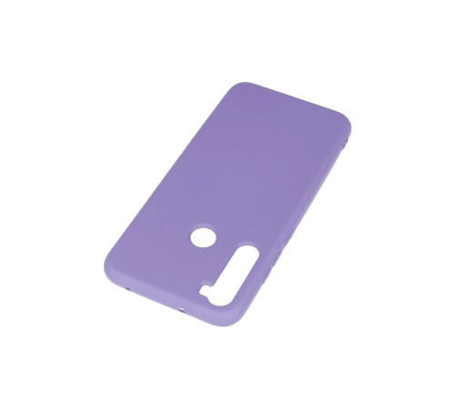 Xiaomi Redmi Note 8 Kılıf Nano içi Kadife Silikon - Lila Xiaomi Redmi Note 8 Kılıf Nano içi Kadife Silikon - Lila