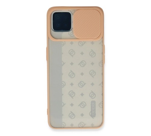 Oppo Reno 4 Lite Kılıf Palm Buzlu Kamera Sürgülü Silikon - Pembe Oppo Reno 4 Lite Kılıf Palm Buzlu Kamera Sürgülü Silikon - Pembe