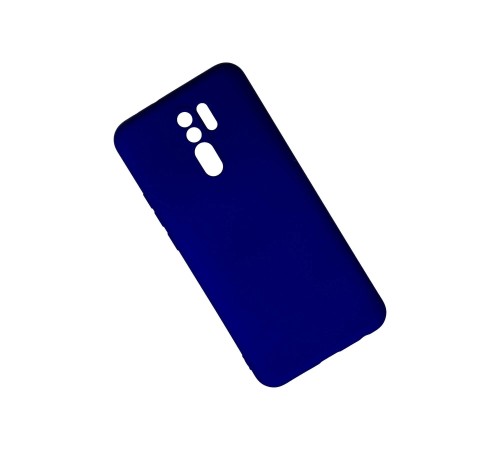 Xiaomi Redmi 9 Kılıf Nano içi Kadife Silikon - Lacivert Xiaomi Redmi 9 Kılıf Nano içi Kadife Silikon - Lacivert