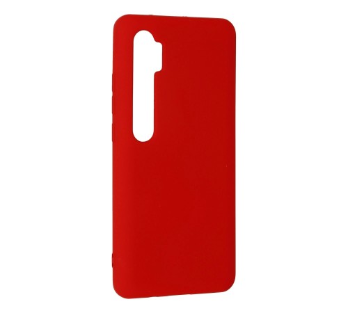 Xiaomi Mi Note 10 Lite Kılıf Nano içi Kadife Silikon - Kırmızı Xiaomi Mi Note 10 Lite Kılıf Nano içi Kadife Silikon - Kırmızı
