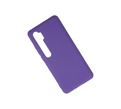 Xiaomi Mi Note 10 Lite Kılıf Nano içi Kadife Silikon - Mor Xiaomi Mi Note 10 Lite Kılıf Nano içi Kadife Silikon - Mor