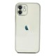 iPhone 11 Kılıf Razer Lensli Silikon - Gümüş
