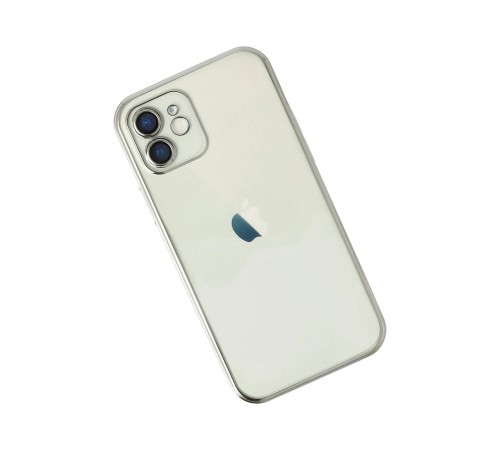 iPhone 11 Kılıf Razer Lensli Silikon - Gümüş