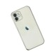 iPhone 11 Kılıf Razer Lensli Silikon - Gümüş