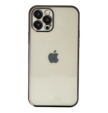 iPhone 12 Pro Kılıf Razer Lensli Silikon - Siyah