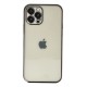 iPhone 12 Pro Kılıf Razer Lensli Silikon - Siyah