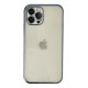iPhone 12 Pro Kılıf Razer Lensli Silikon - Mavi