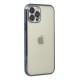 iPhone 12 Pro Kılıf Razer Lensli Silikon - Mavi