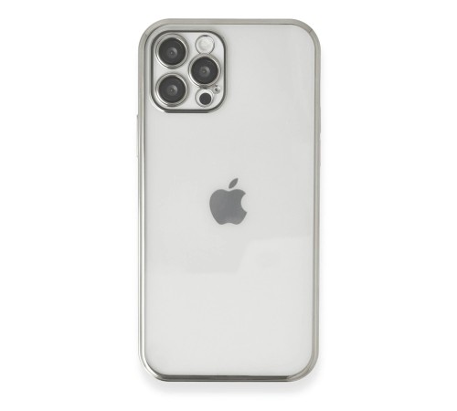 iPhone 12 Pro Kılıf Razer Lensli Silikon - Gümüş iPhone 12 Pro Kılıf Razer Lensli Silikon - Gümüş