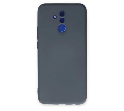 Huawei Mate 20 Lite Kılıf Nano içi Kadife Silikon - Gri Huawei Mate 20 Lite Kılıf Nano içi Kadife Silikon - Gri