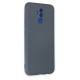 Huawei Mate 20 Lite Kılıf Nano içi Kadife Silikon - Gri