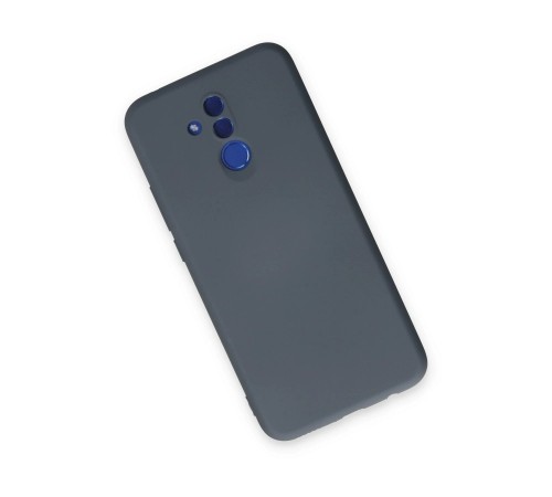 Huawei Mate 20 Lite Kılıf Nano içi Kadife Silikon - Gri Huawei Mate 20 Lite Kılıf Nano içi Kadife Silikon - Gri